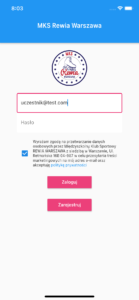 instrukcja- Rewia App - rejestracja