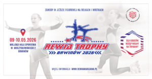 zawody jazdy figurowej na rolkach rewia trophy brwinów, organizator mks rewia warszawa